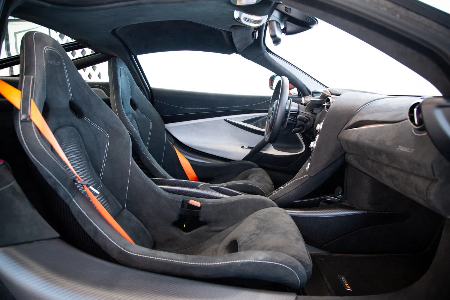 2021 McLaren 765LT interior, seats