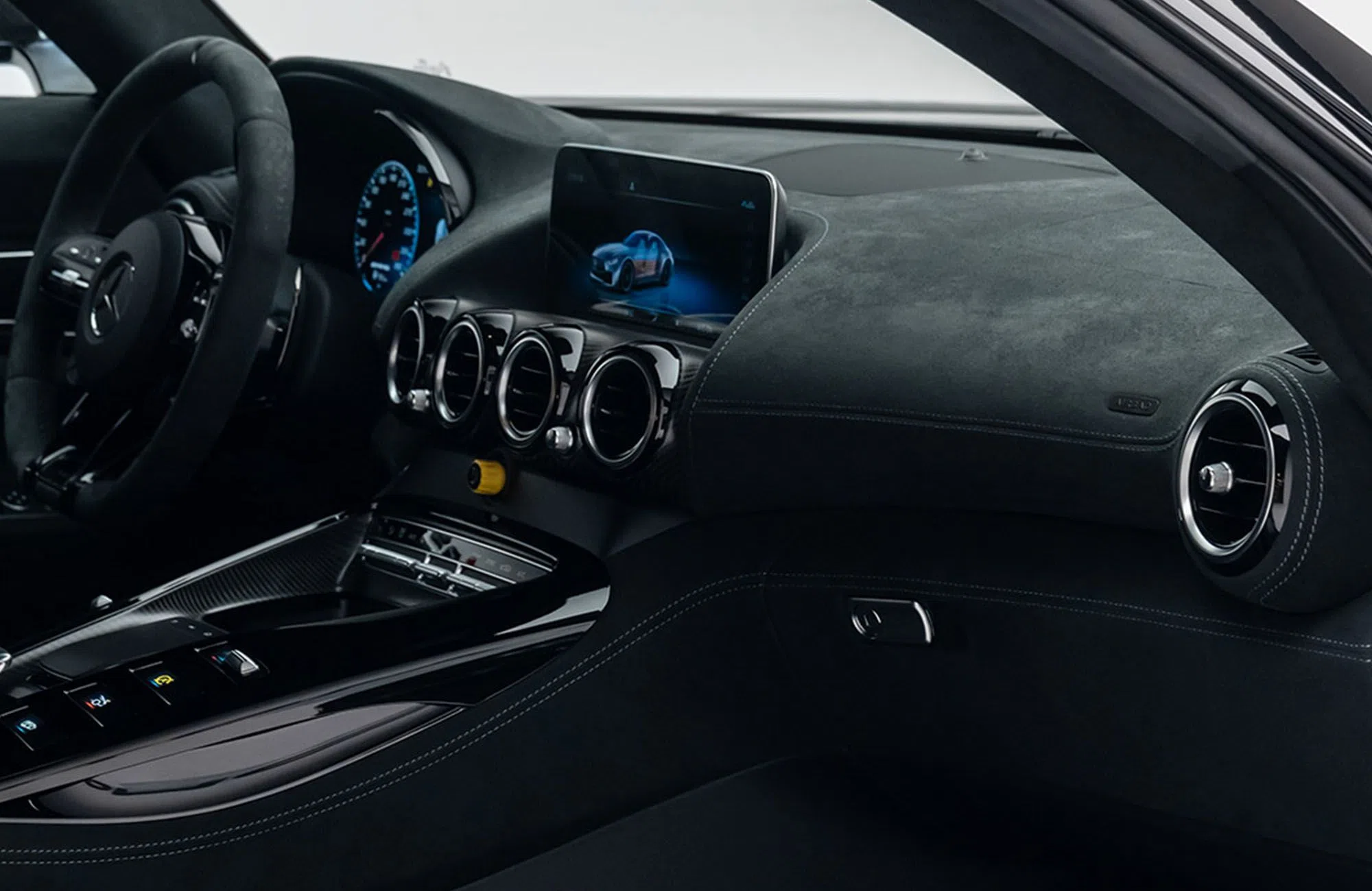 2022 Mercedes-AMG GT Black Series interior, dashboard