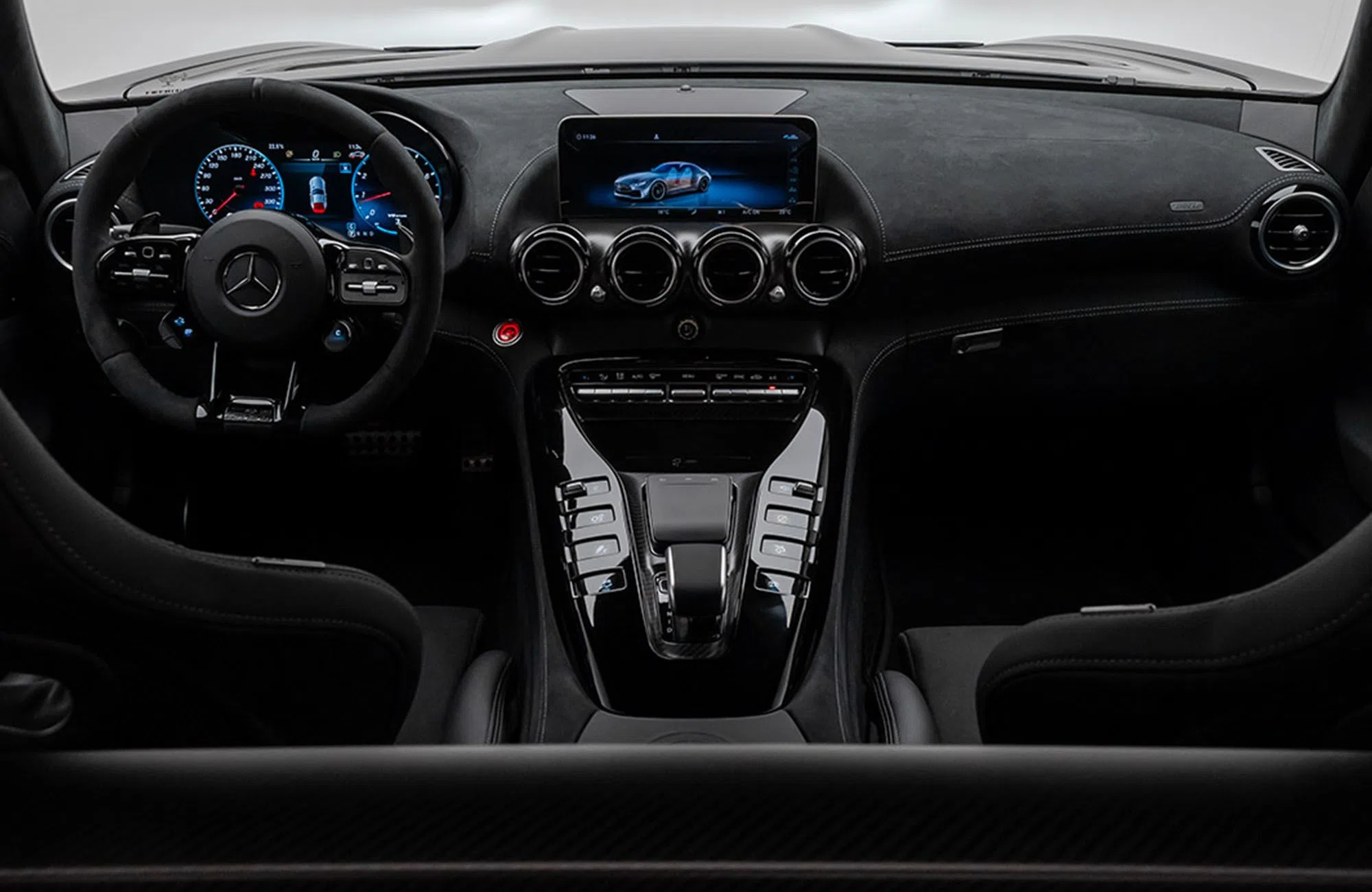 2022 Mercedes-AMG GT Black Series interior, dashboard