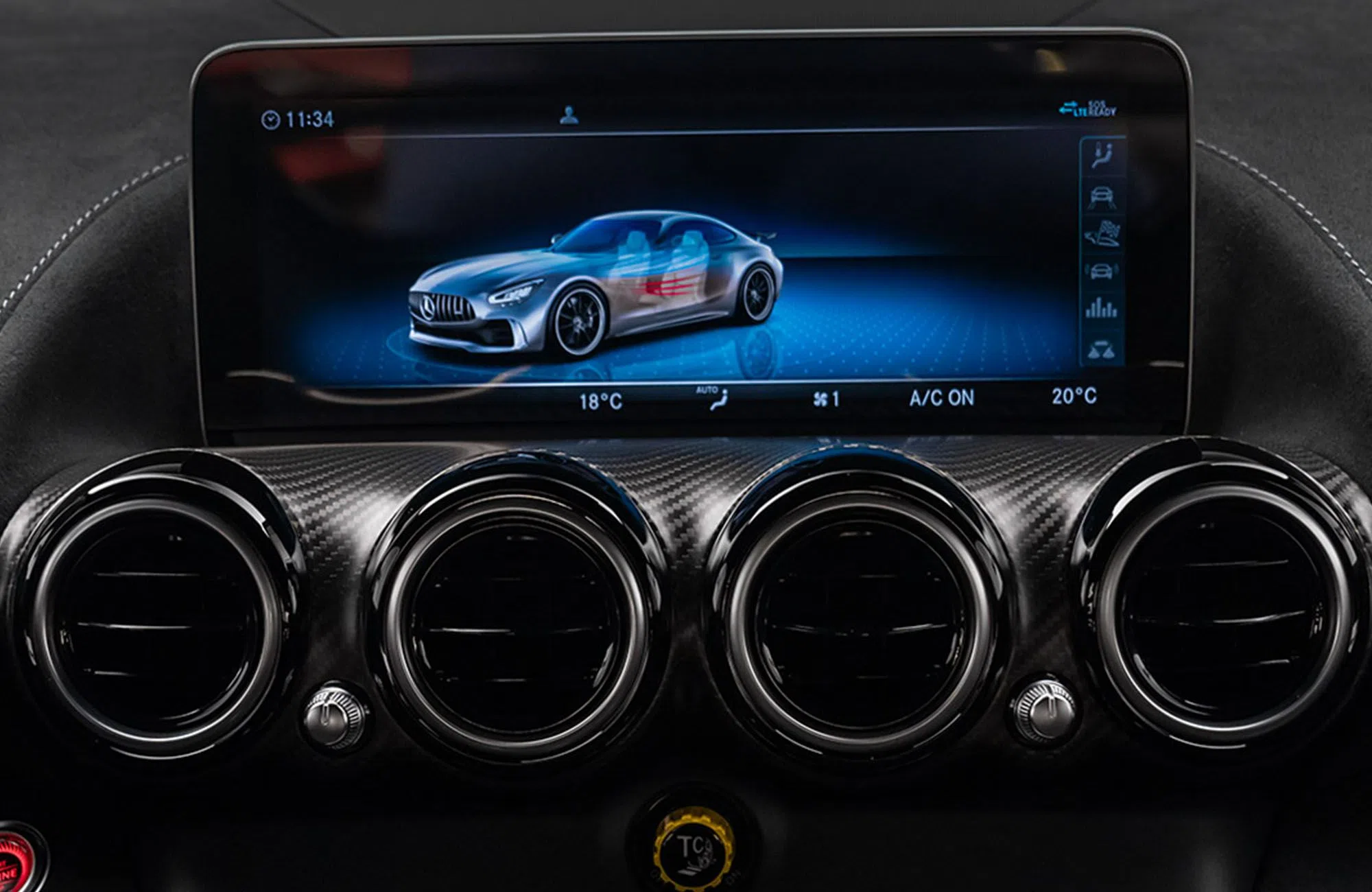 2022 Mercedes-AMG GT Black Series interior