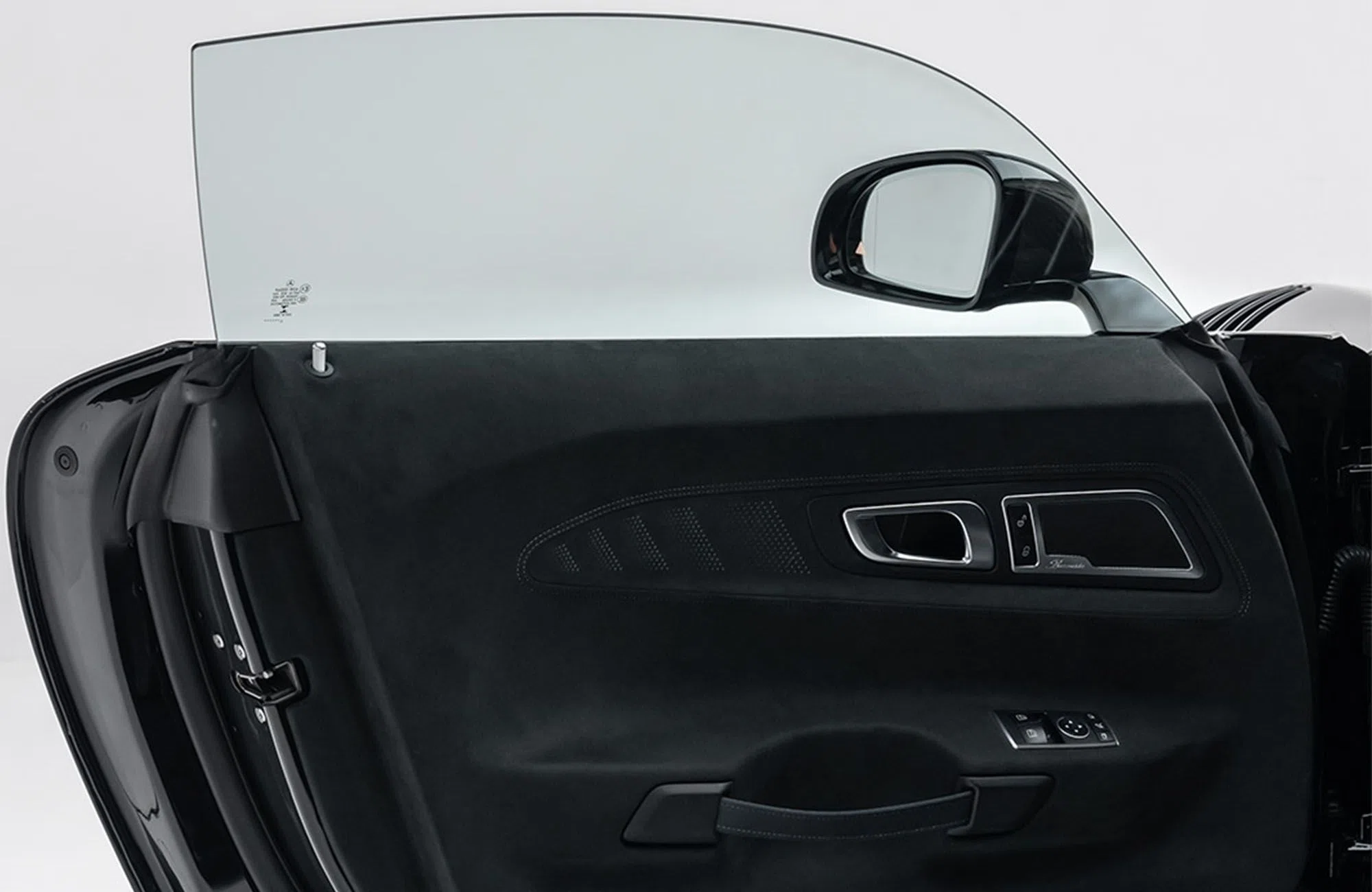 2022 Mercedes-AMG GT Black Series interior, door panel