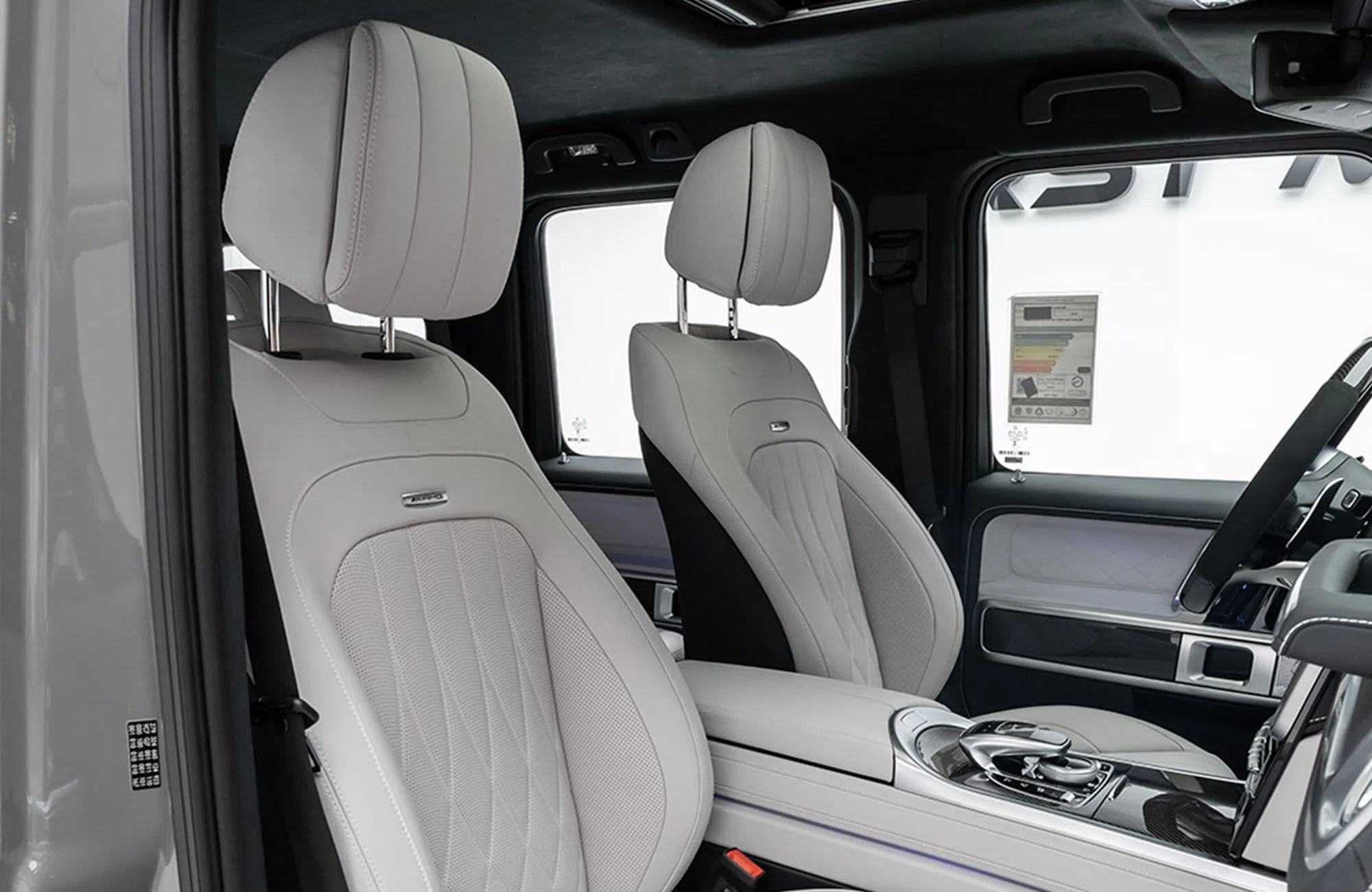 2023 Mercedes-AMG G 63 interior, seats