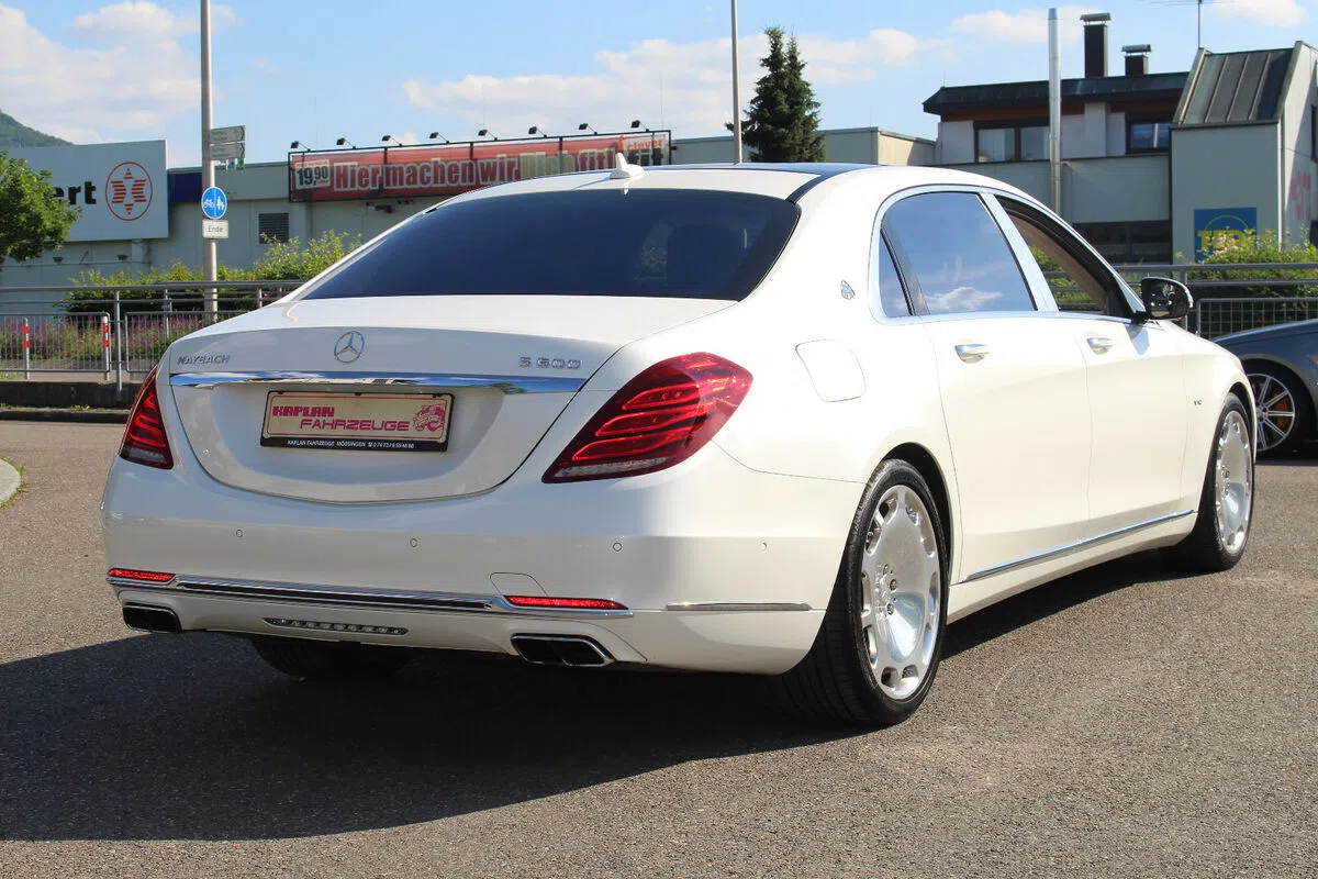 2014 Mercedes-Maybach S 600 for sale, exterior, White