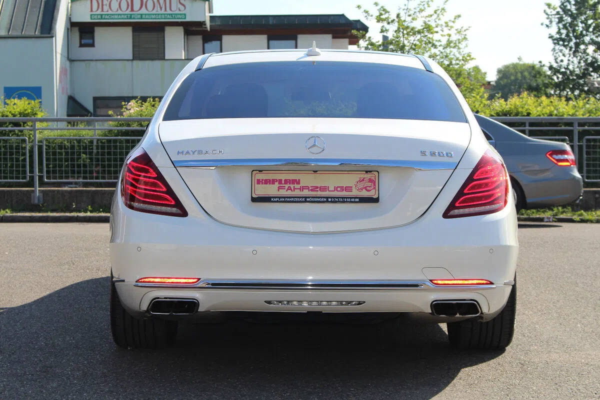 2014 Mercedes-Maybach S 600 for sale, exterior, White