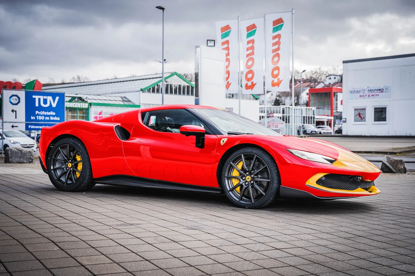 2023 Ferrari 296 GTB ASSETTO FIORANO for sale, exterior, Rosso Corsa