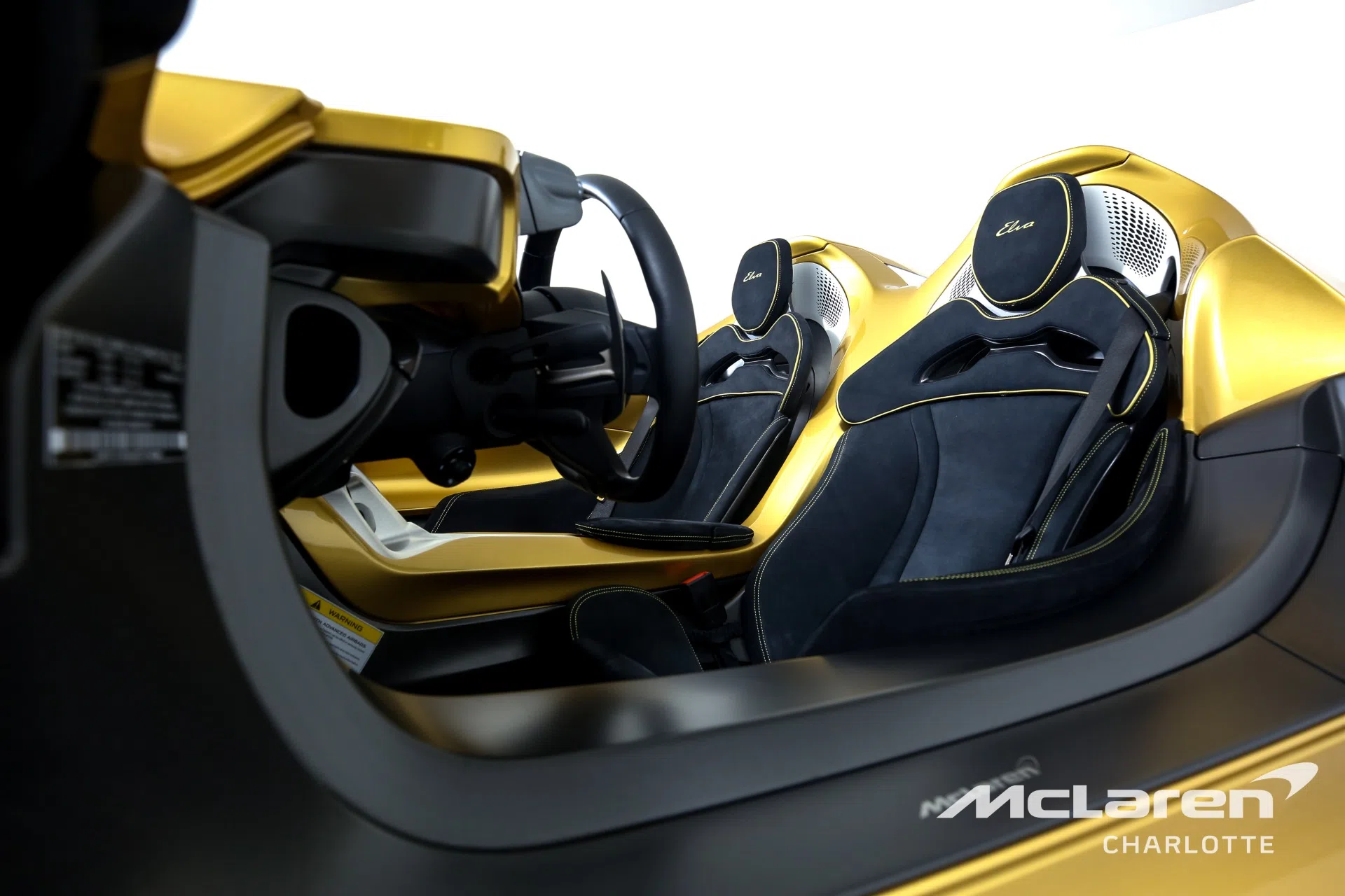 2021 McLaren Elva XP2 interior, Raven