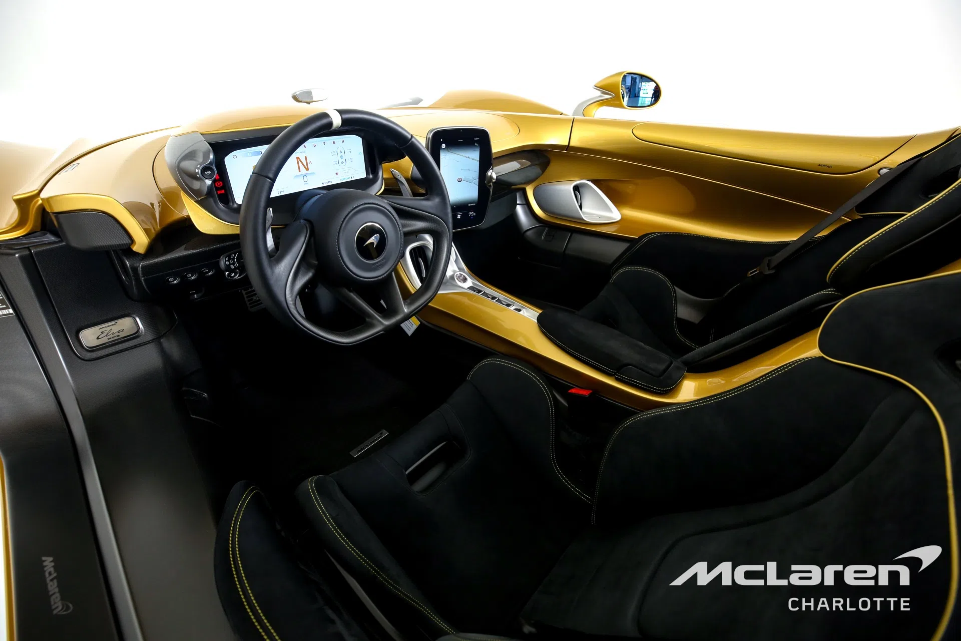 2021 McLaren Elva XP2 interior, Raven