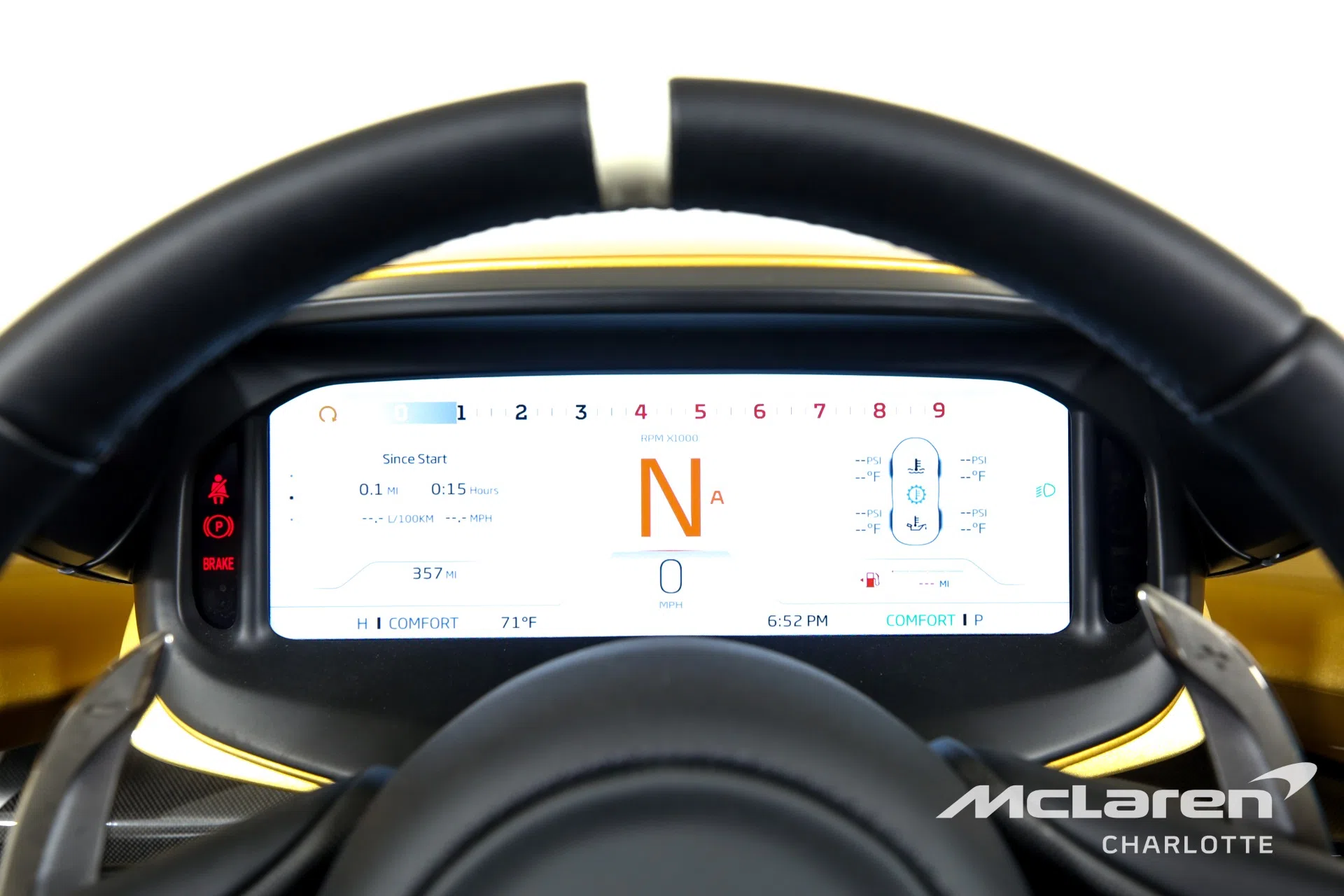 2021 McLaren Elva XP2 interior, Raven