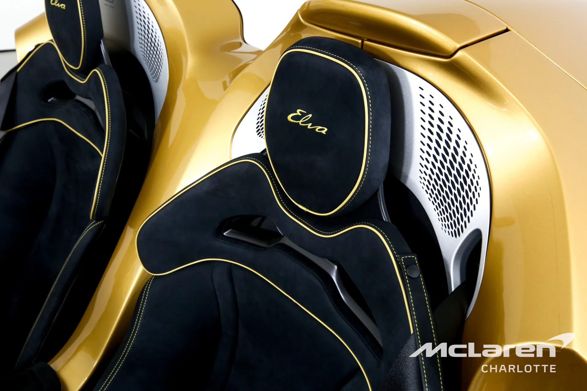 2021 McLaren Elva XP2 interior, seats, Raven