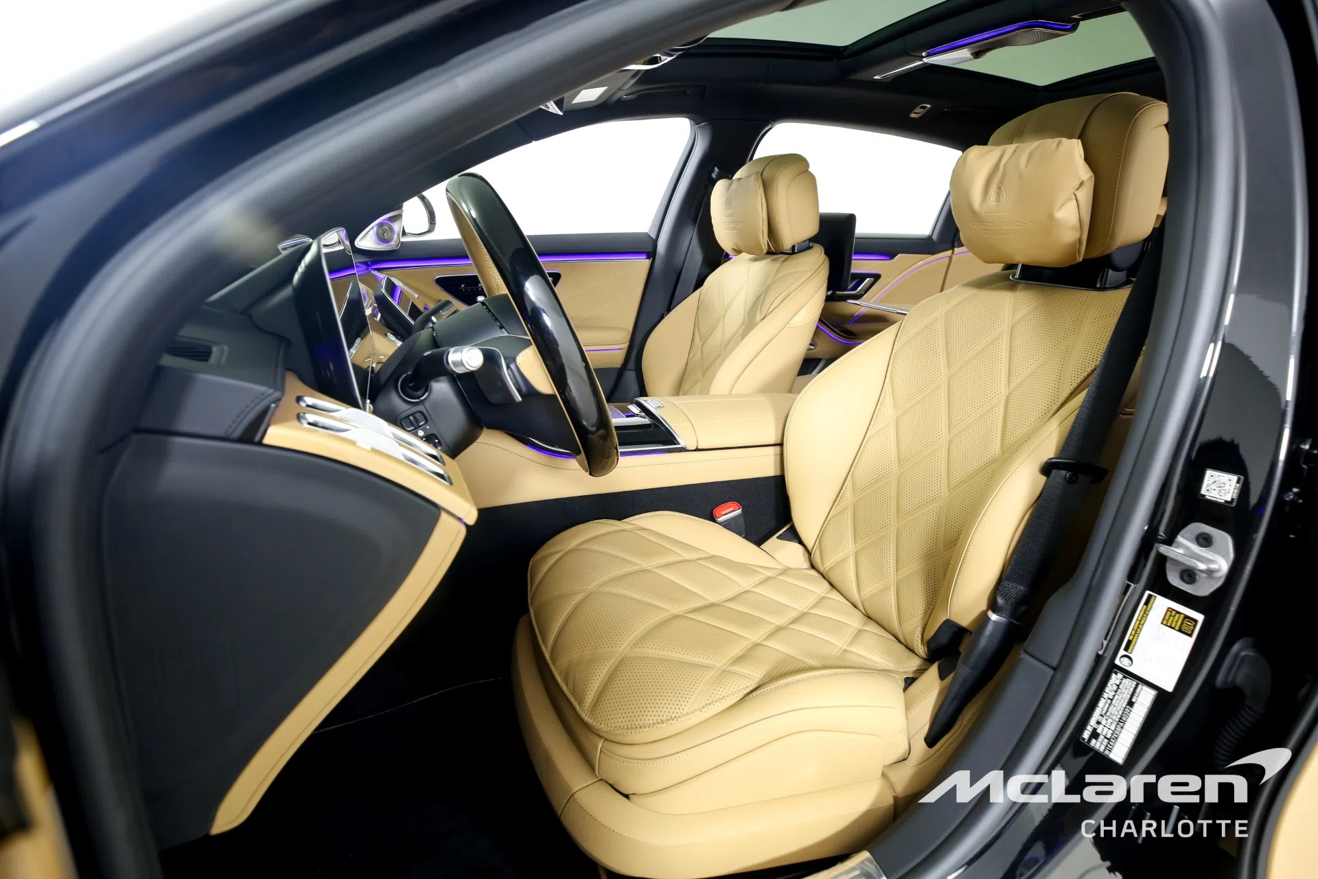 2023 Mercedes-Maybach S 680 4MATIC Virgil Abloh interior, seats