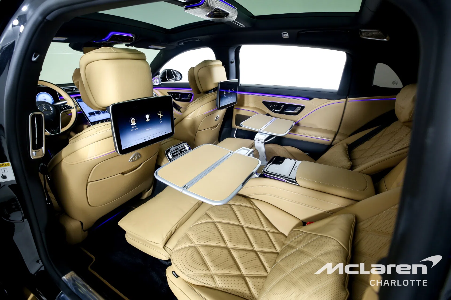2023 Mercedes-Maybach S 680 4MATIC Virgil Abloh interior, seats