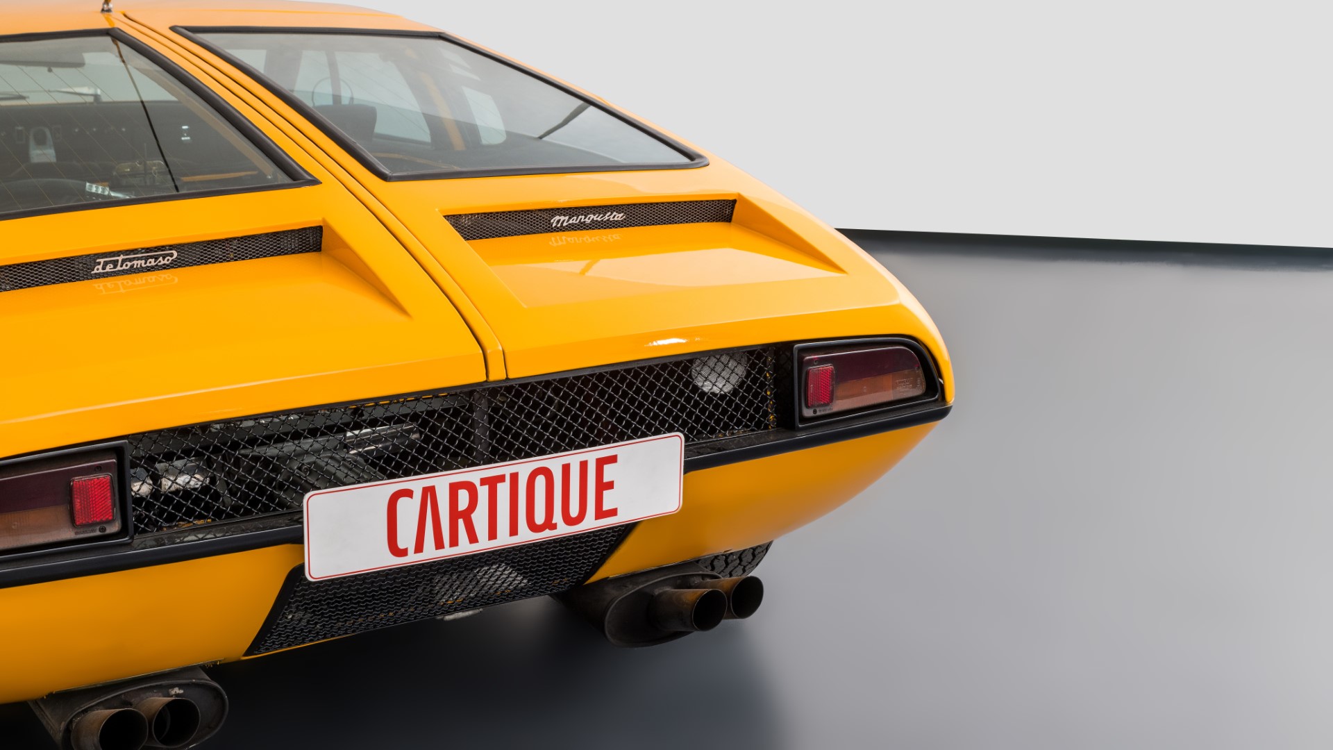 1971 DeTomaso Mangusta, 7/20