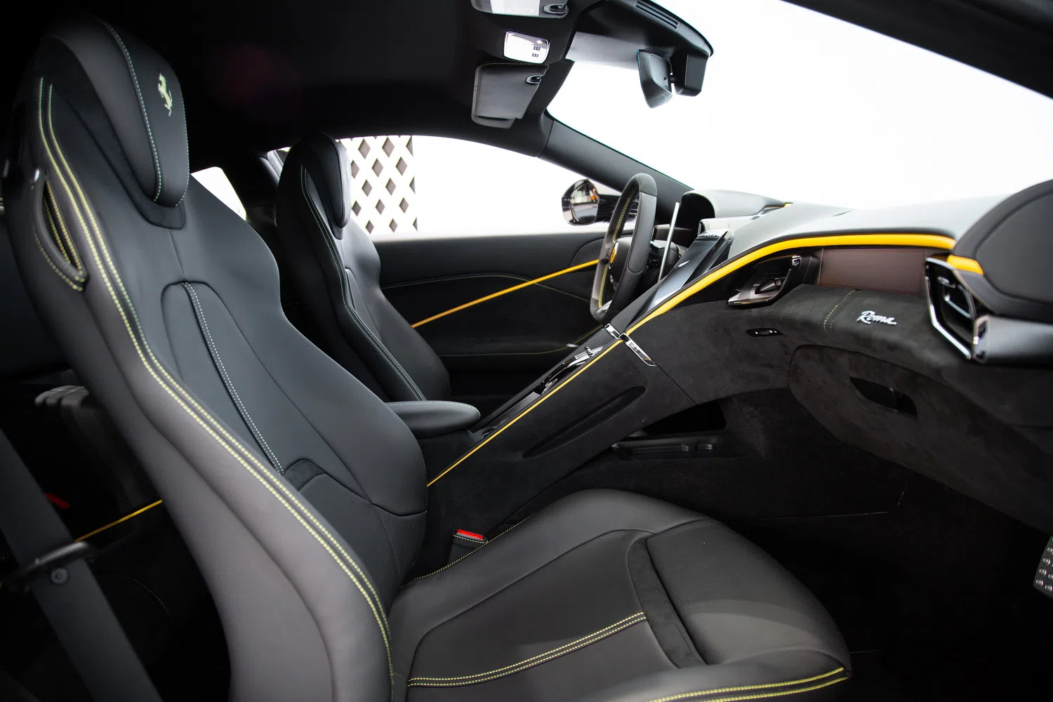 2023 Ferrari Roma interior, seats