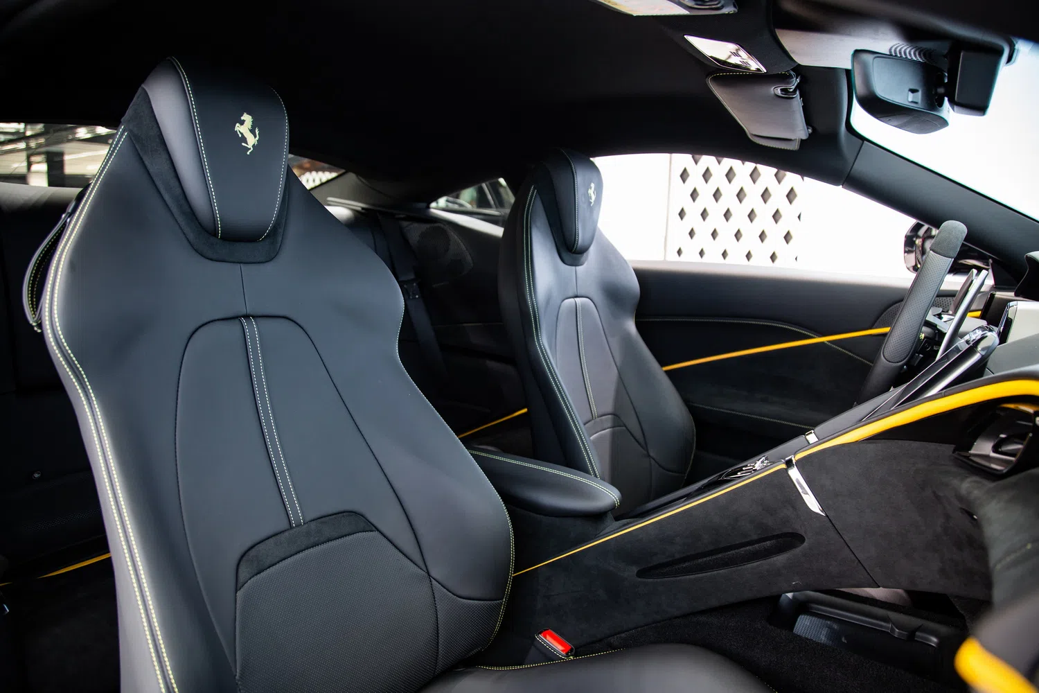 2023 Ferrari Roma interior, seats
