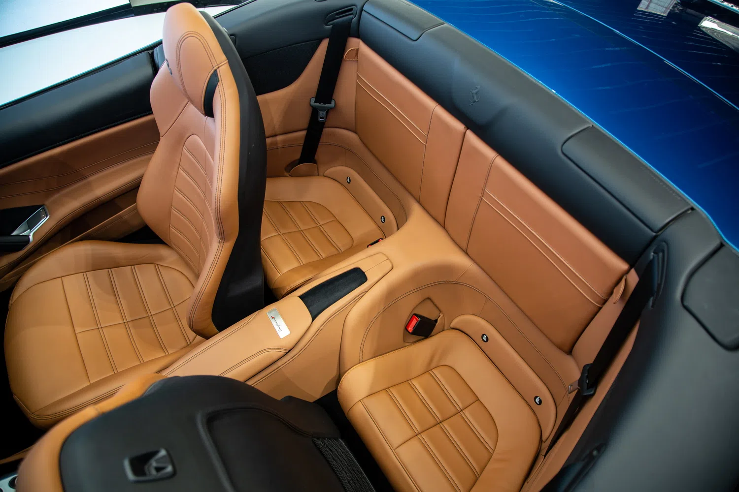 2015 Ferrari California T interior, seats