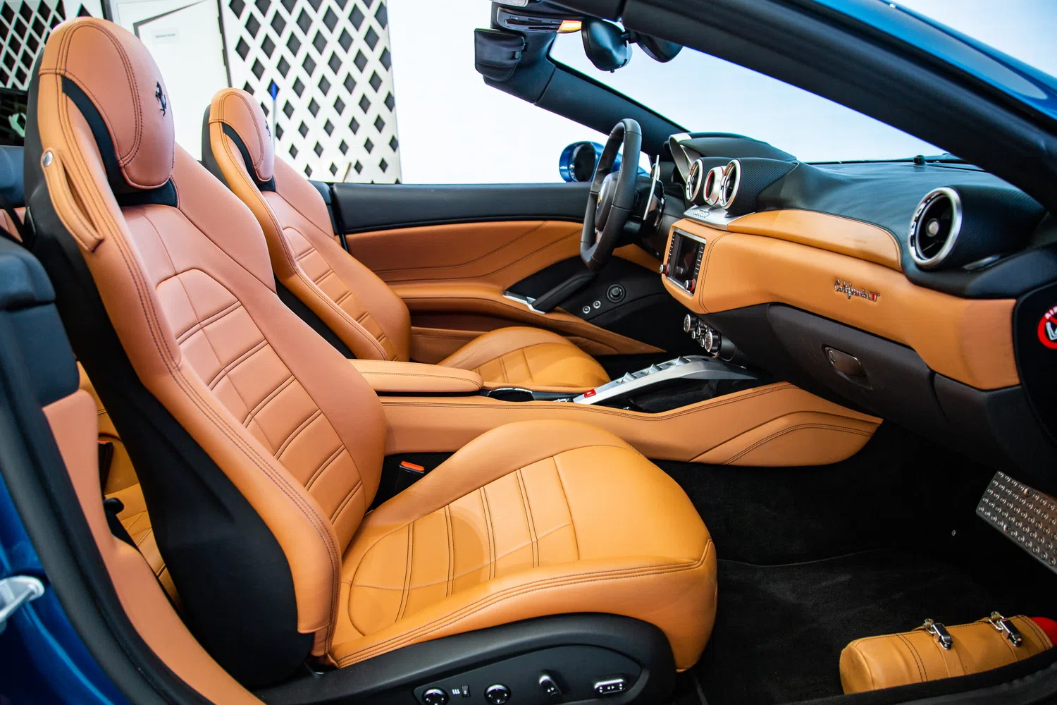 2015 Ferrari California T interior, seats