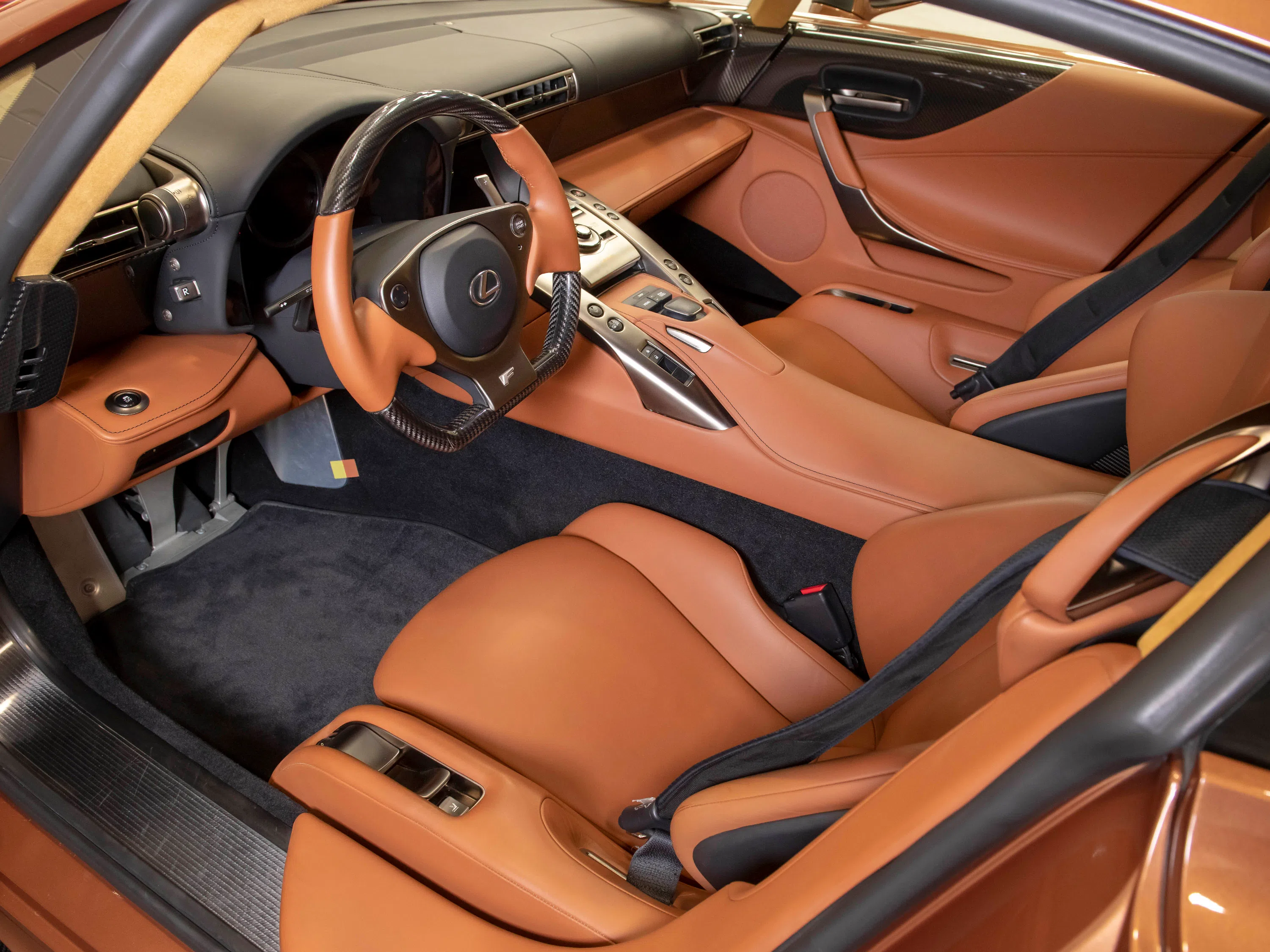 2012 LEXUS LFA interior
