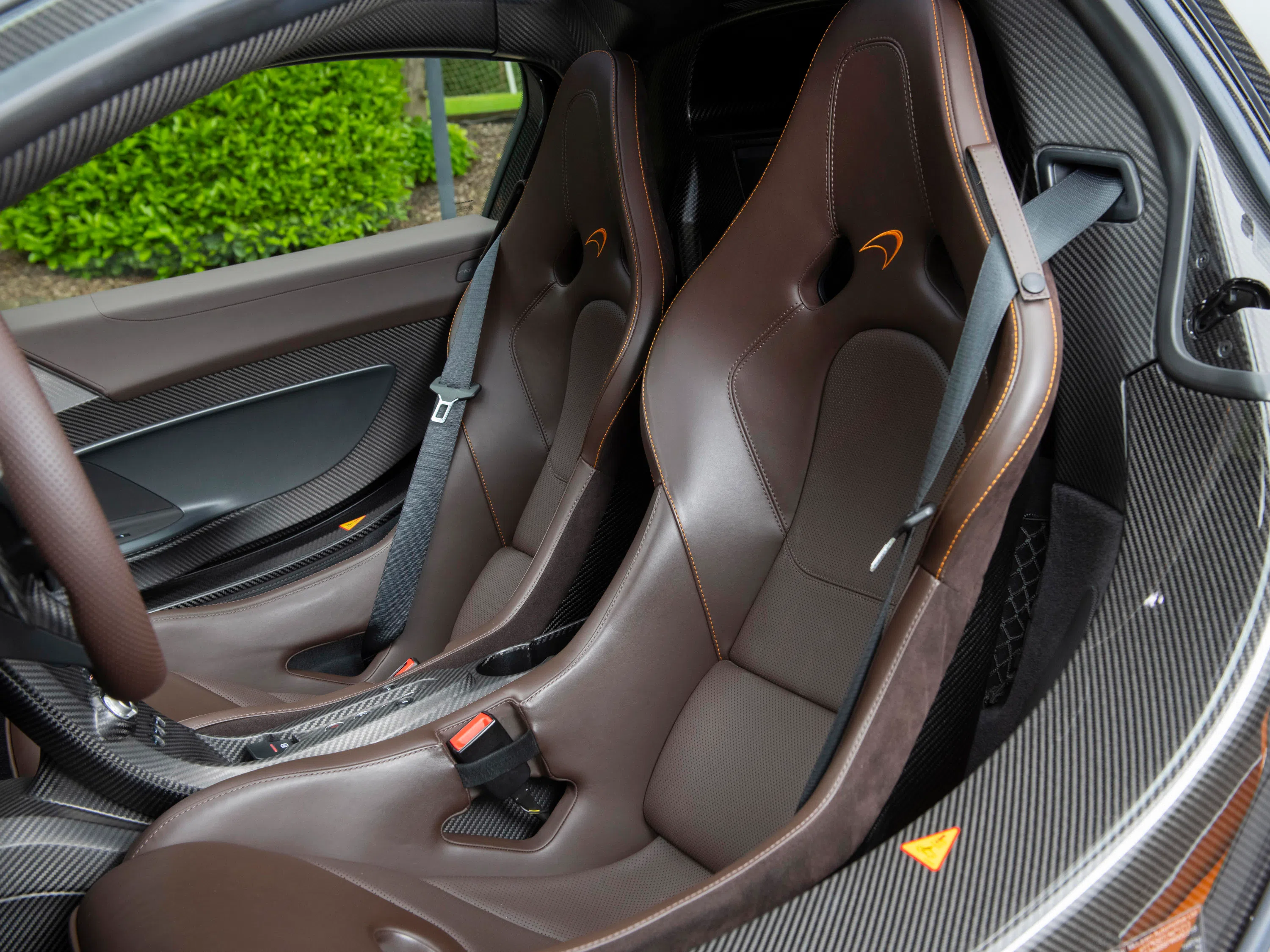 2015 McLaren P1 interior, seats