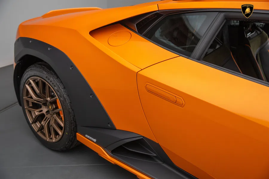 2023 Lamborghini Huracán Sterrato for sale, exterior, Arancio Borealis