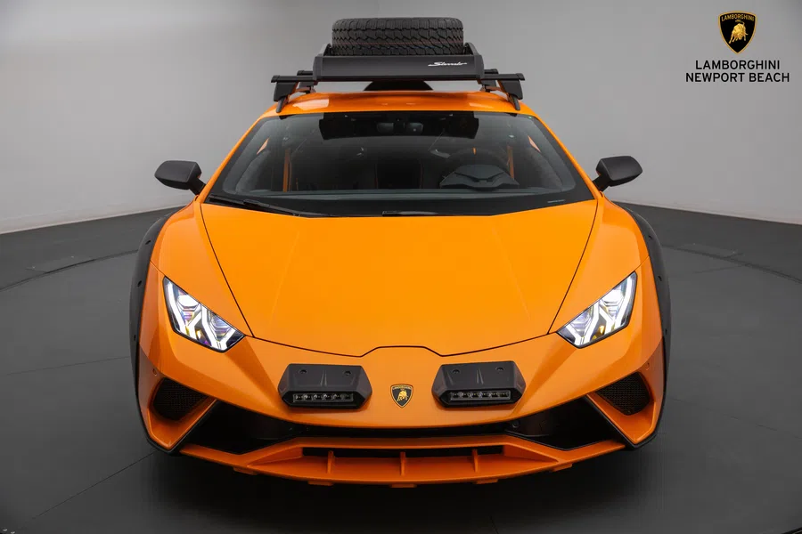 2023 Lamborghini Huracán Sterrato for sale, exterior, Arancio Borealis