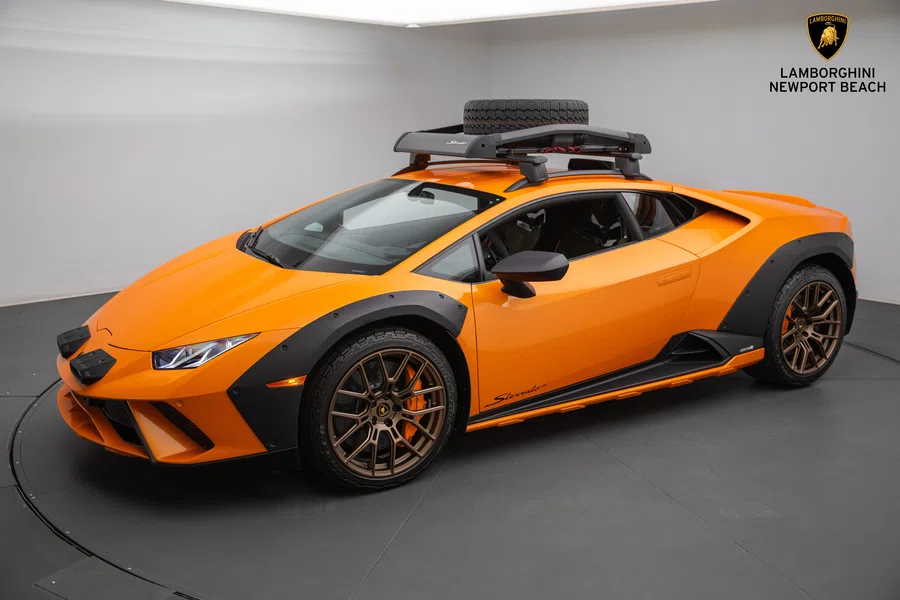 2023 Lamborghini Huracán Sterrato for sale, exterior, Arancio Borealis