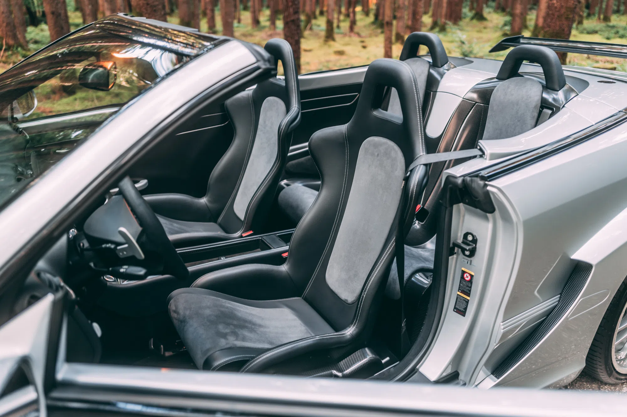 2005 Mercedes-Benz CLK DTM AMG Roadster interior, seats