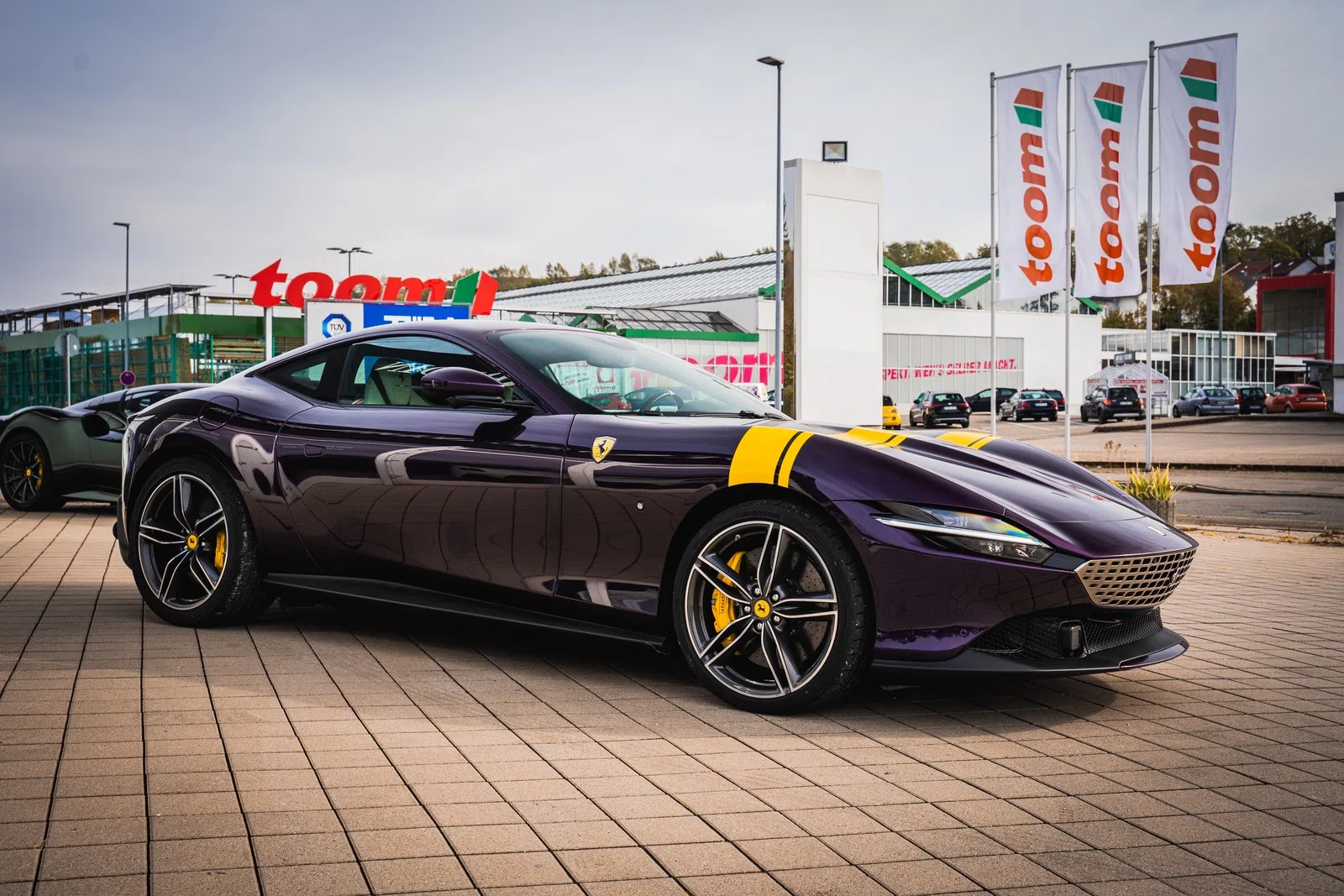 2023 Ferrari Roma for sale, exterior, Viola Hong Kong metallic