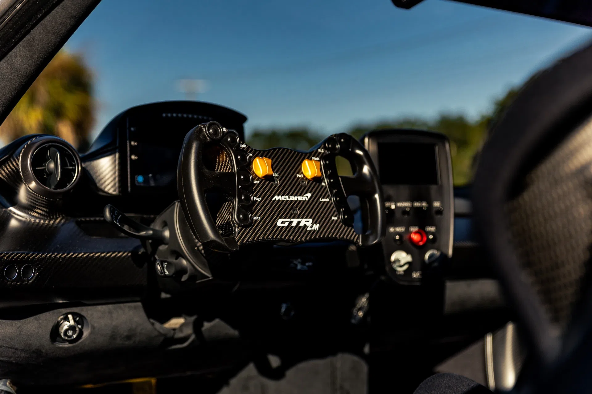 2020 McLaren Senna GTR interior