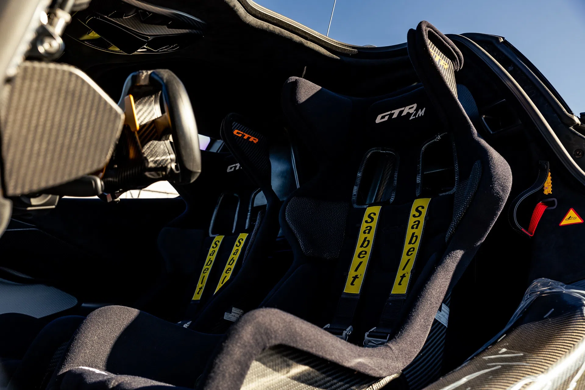 2020 McLaren Senna GTR interior, seats