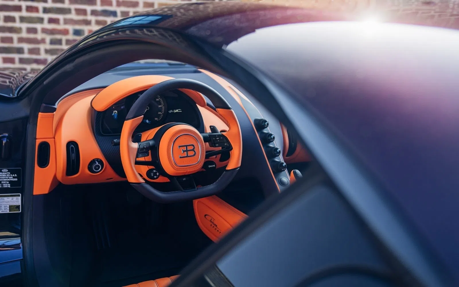 2019 Bugatti Chiron Sport interior