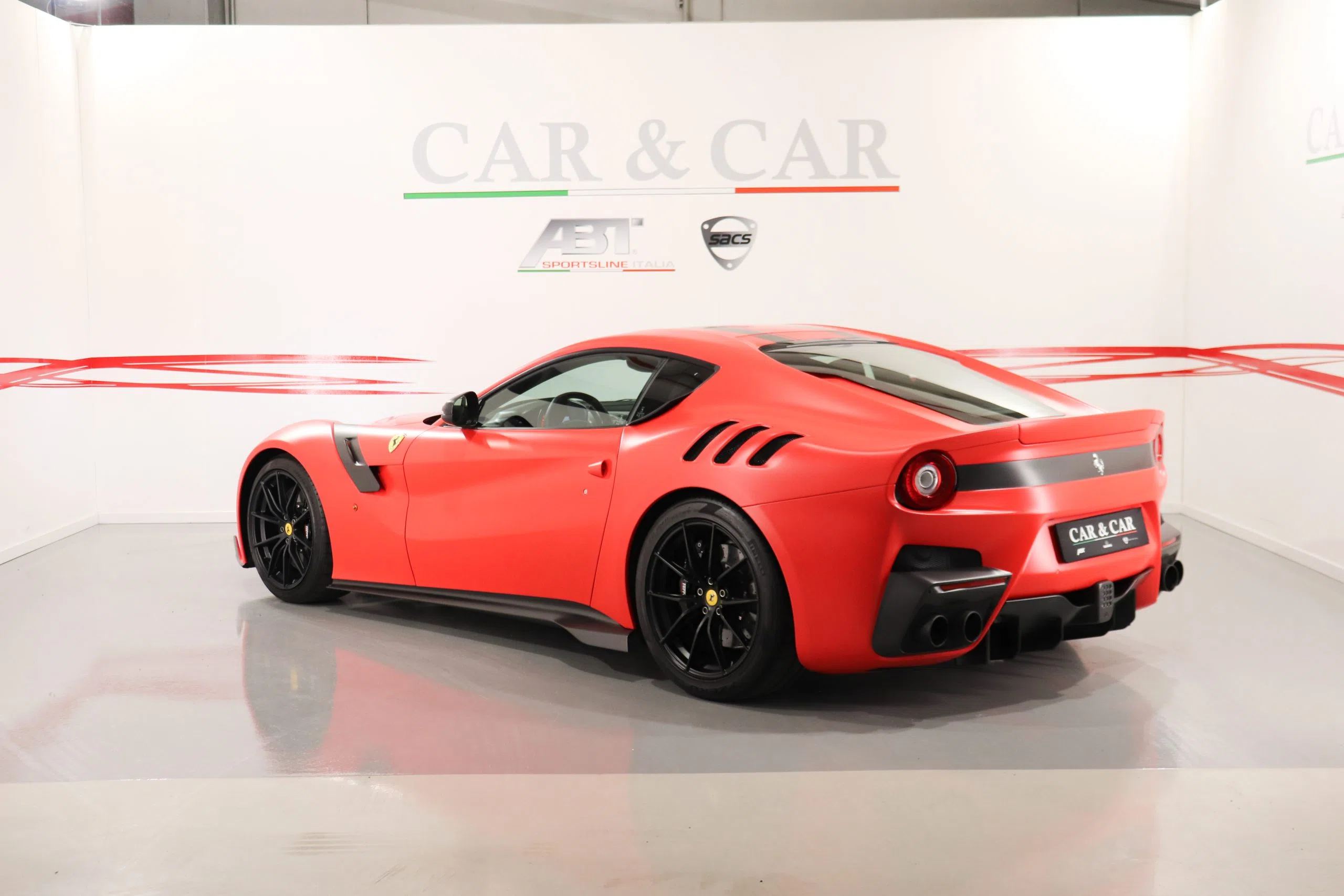 2017 Ferrari F12tdf for sale, exterior, Rosso opaco extrarange