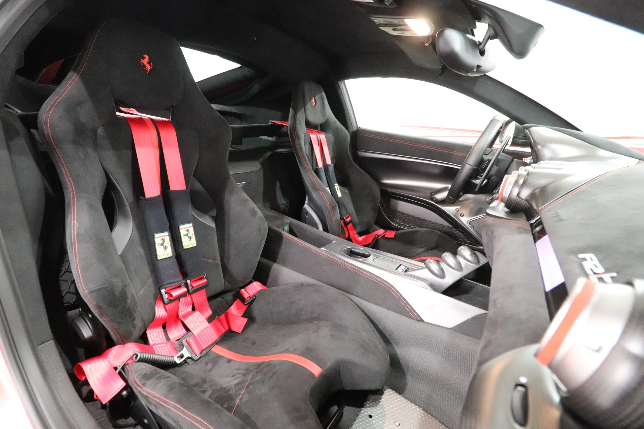 2017 Ferrari F12tdf interior, seats