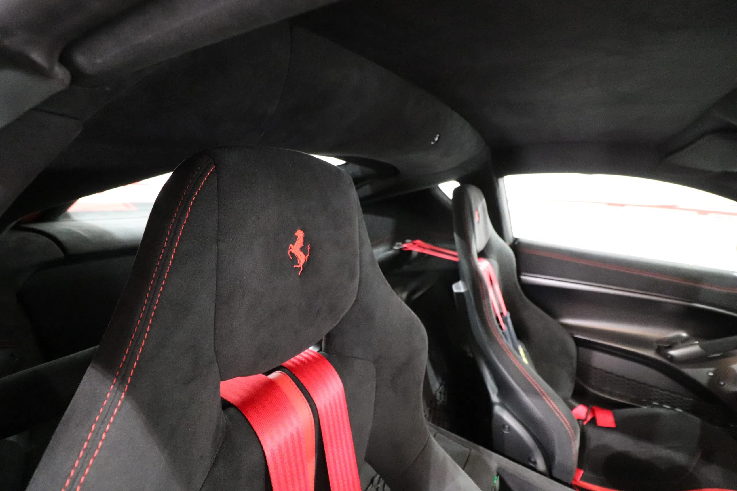 2017 Ferrari F12tdf interior, seats