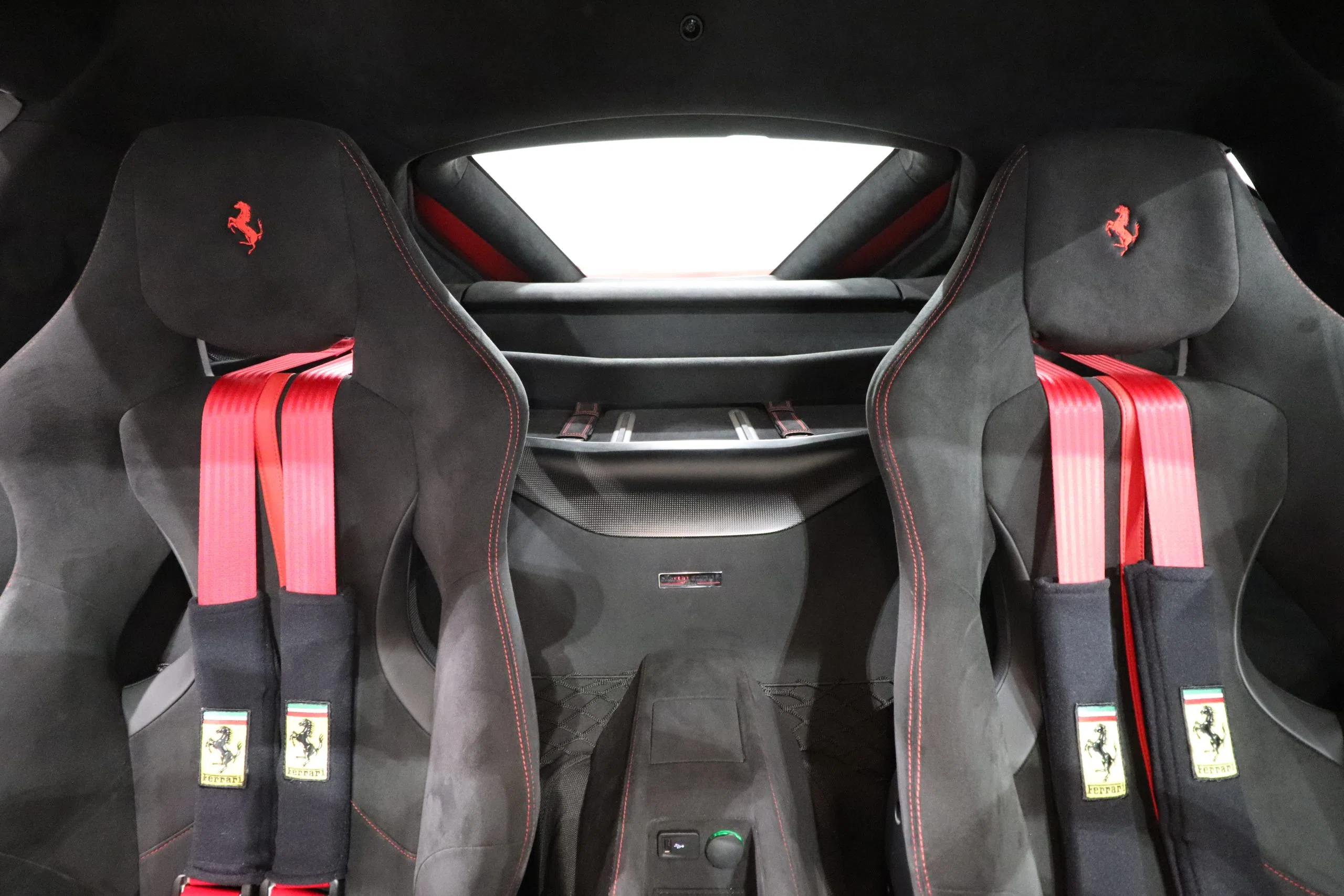 2017 Ferrari F12tdf interior, seats