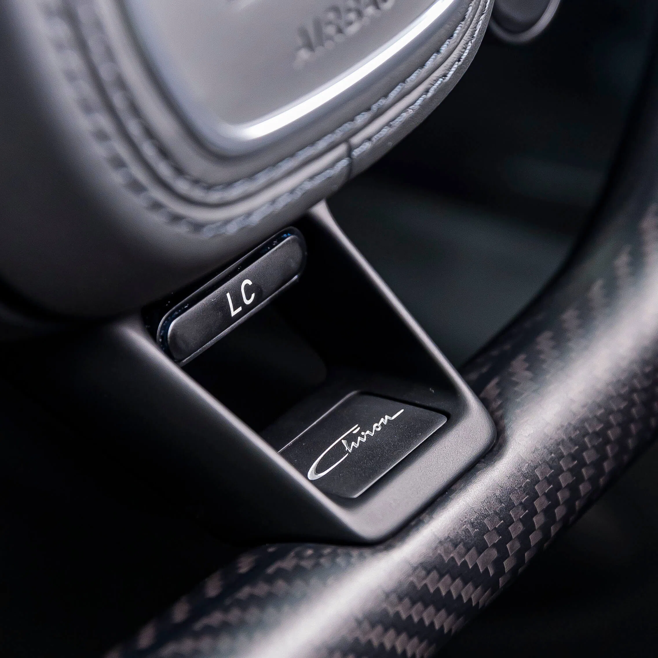 2023 Bugatti Chiron Sport interior, center console