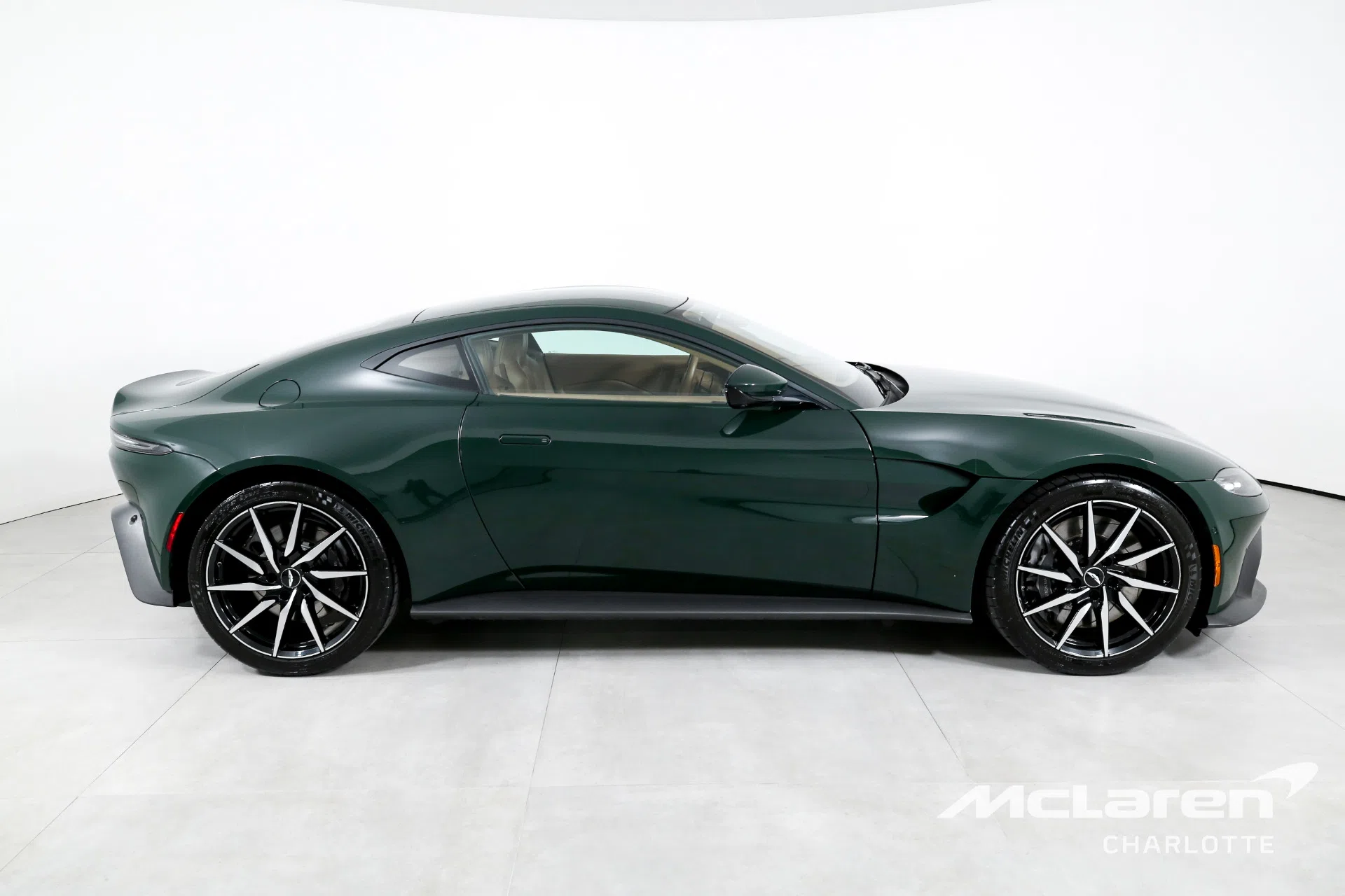 2020 Aston Martin Vantage, side profile