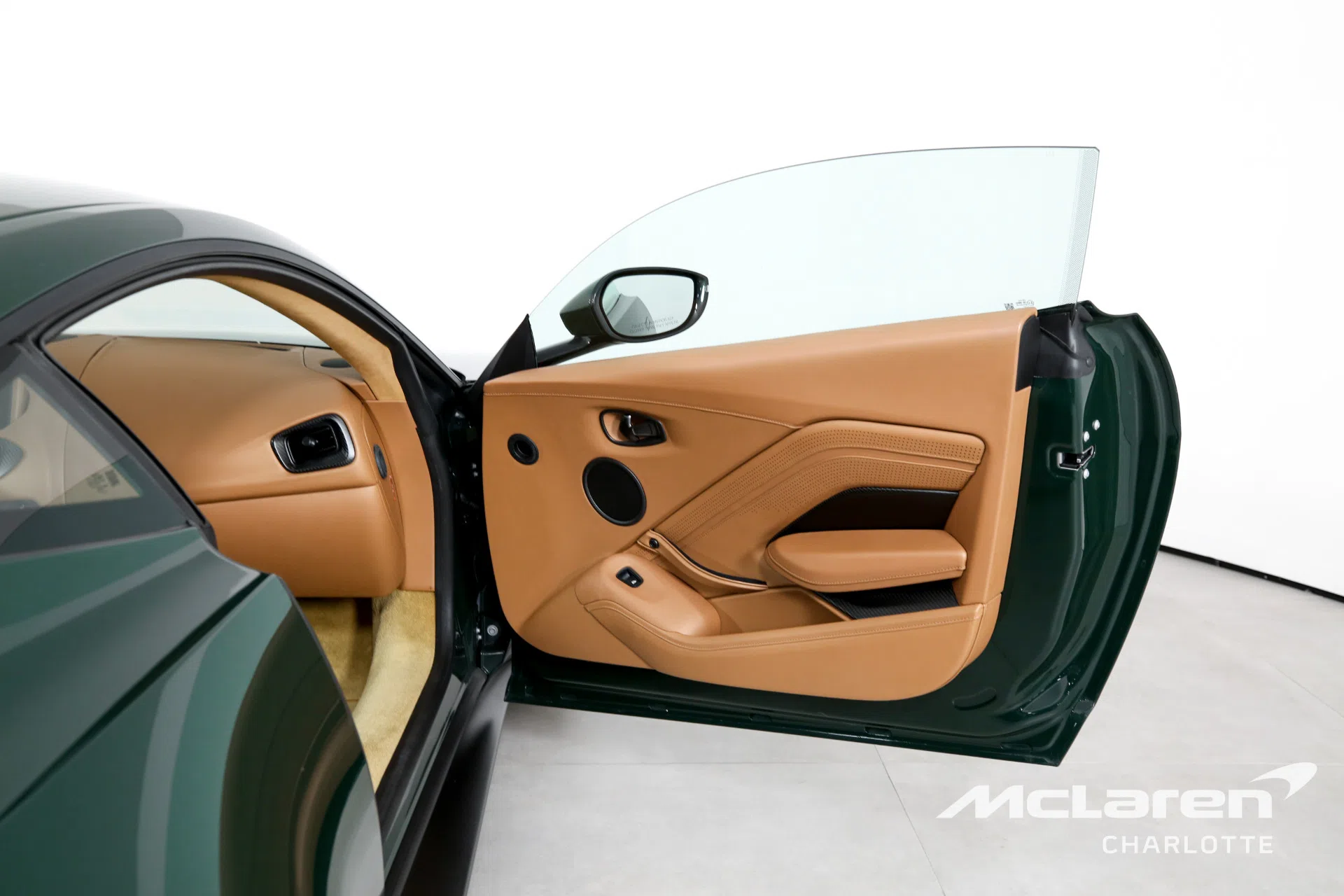 2020 Aston Martin Vantage interior, door panel