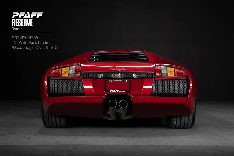 2003 Lamborghini Murciélago for sale, exterior, Rosso Vic