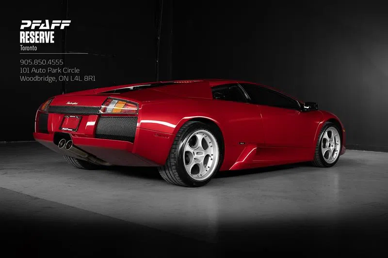 2003 Lamborghini Murciélago for sale, exterior, Rosso Vic