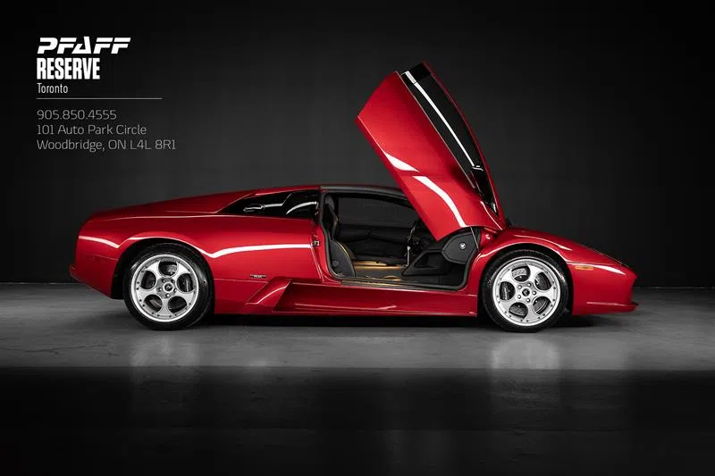 2003 Lamborghini Murciélago for sale, exterior, Rosso Vic