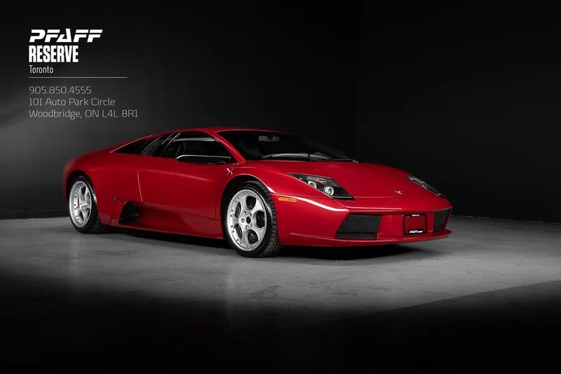 2003 Lamborghini Murciélago for sale, exterior, Rosso Vic