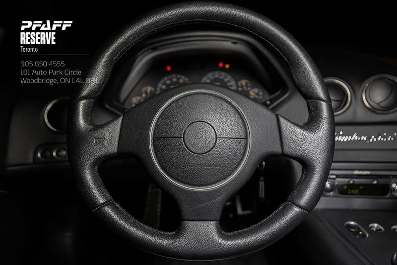 2003 Lamborghini Murciélago interior, steering wheel
