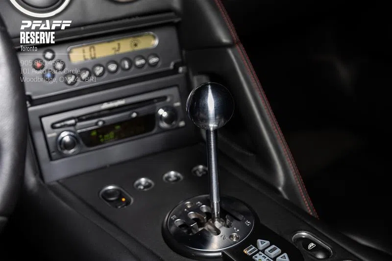 2003 Lamborghini Murciélago interior, center console