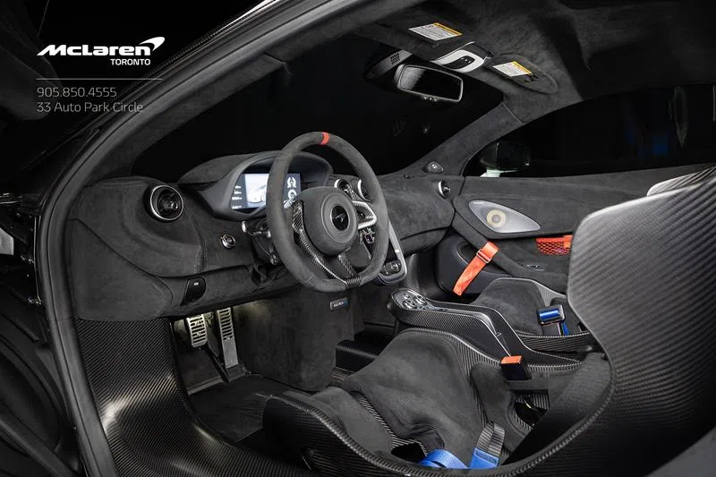 2020 McLaren 620R interior, dashboard
