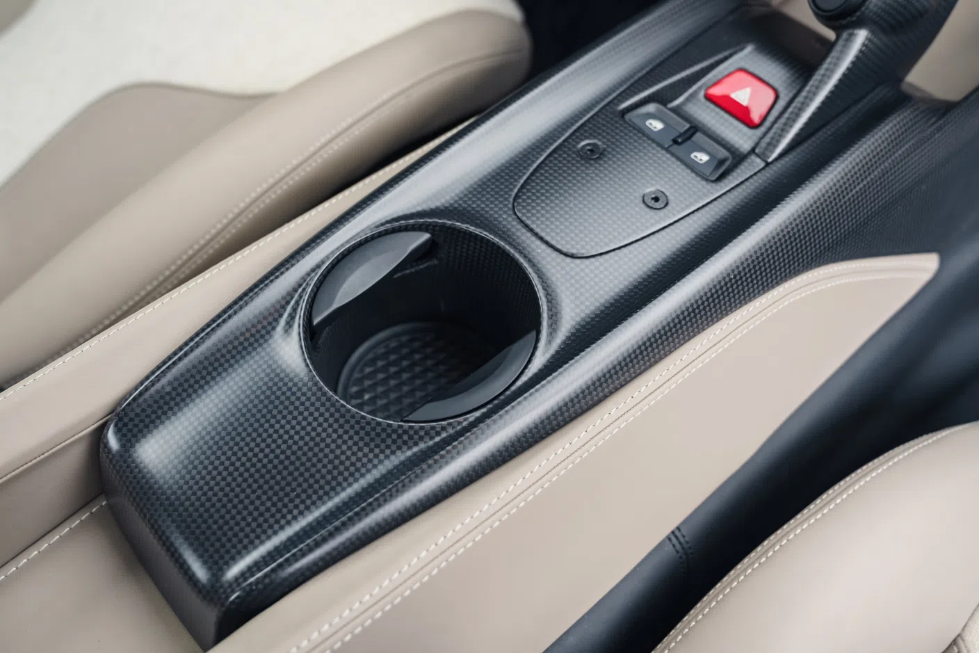 2017 Ferrari F12tdf interior, center console