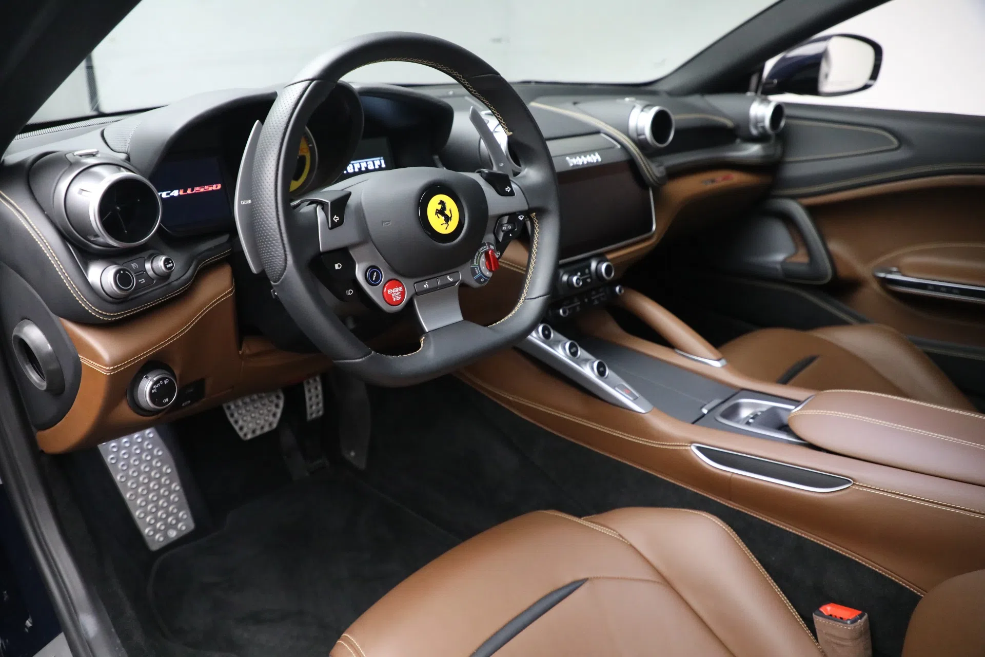2019 Ferrari GTC4Lusso interior, Iroko