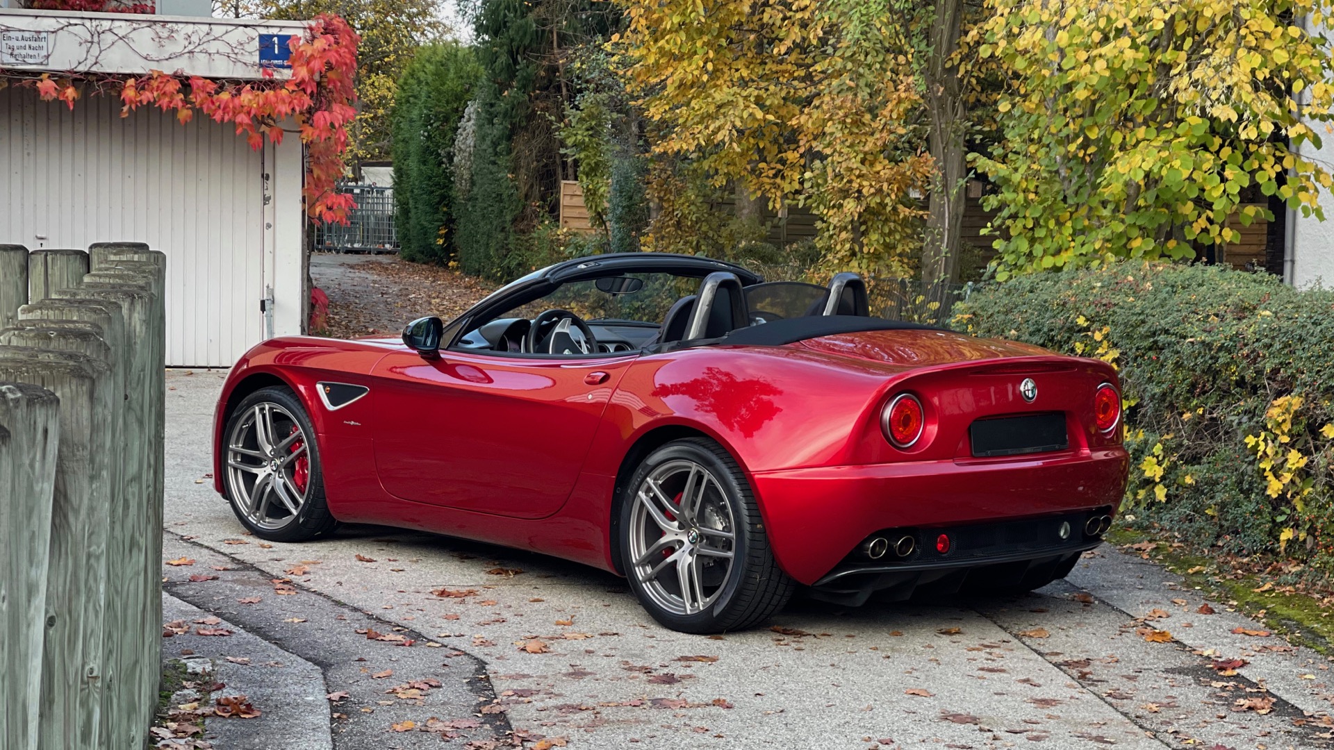 2013 Alfa Romeo 8C Spider, 4/20