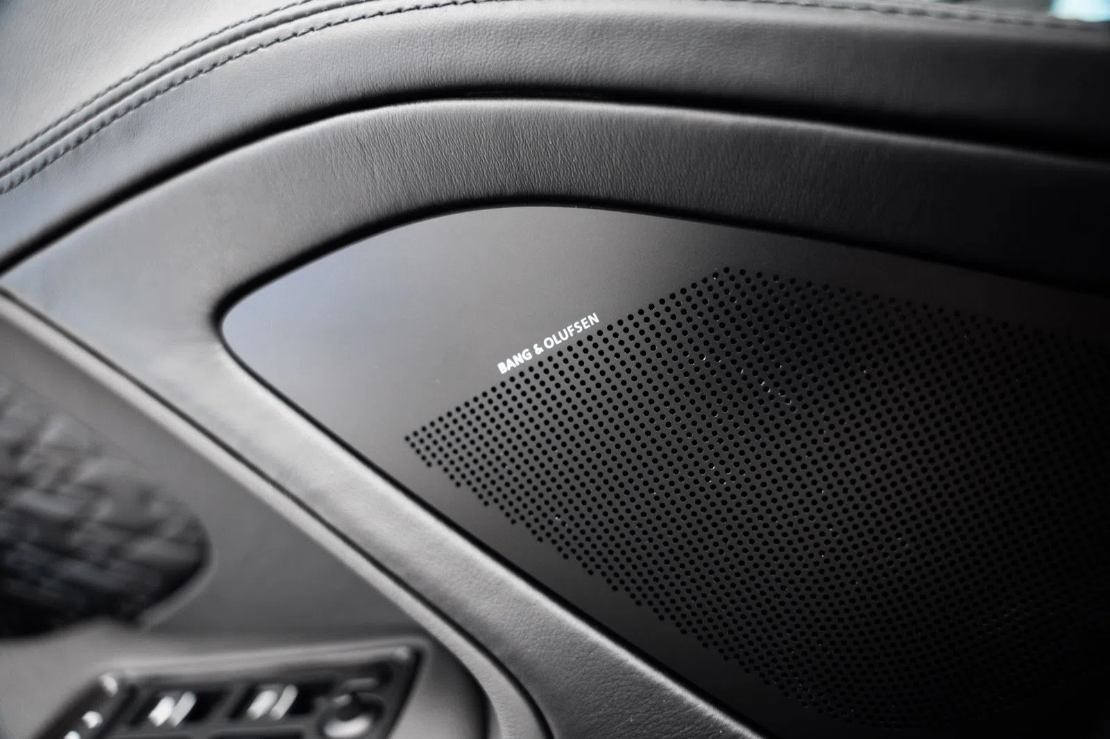 2019 Aston Martin Vanquish Zagato Shooting Brake interior, BLACK