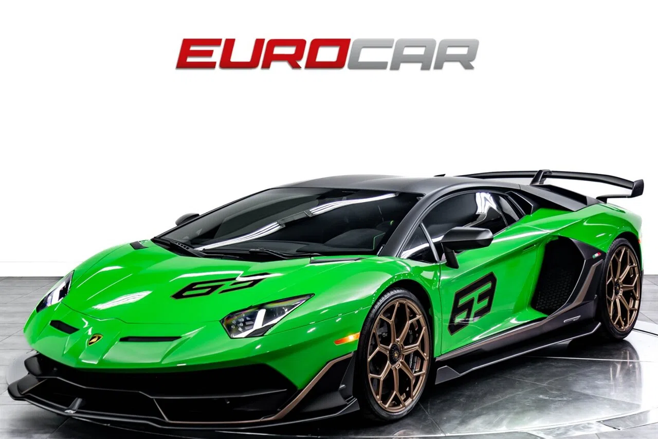 2019 Lamborghini Aventador LP 770-4 SVJ for sale, exterior, Verde Mantis Pearl Effect