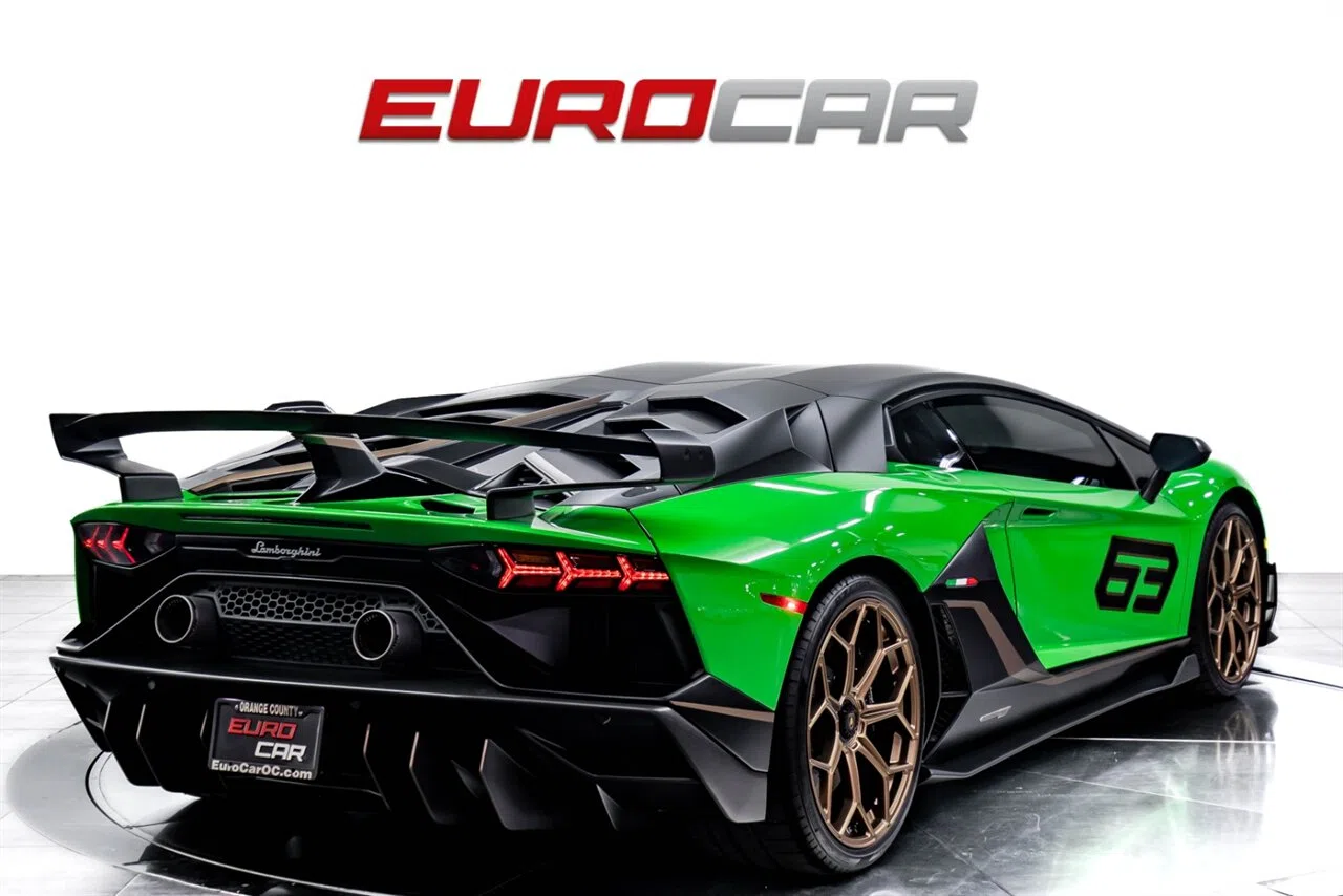 2019 Lamborghini Aventador LP 770-4 SVJ for sale, exterior, Verde Mantis Pearl Effect